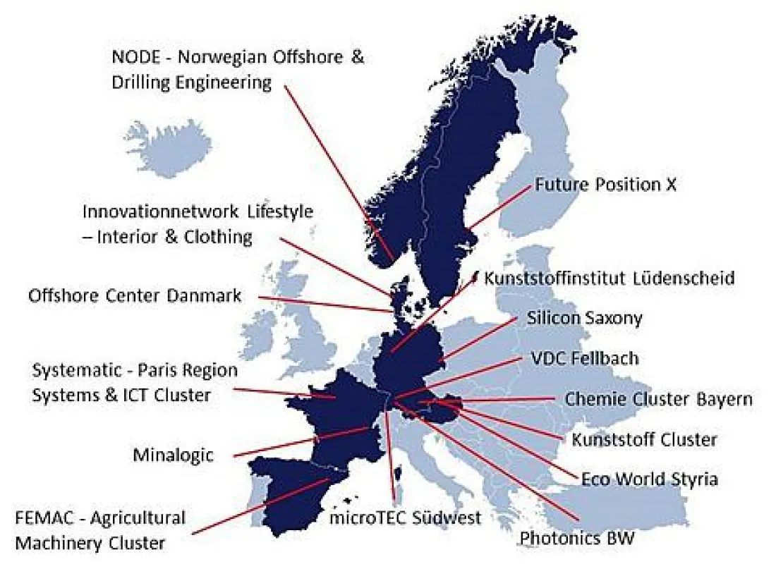 Aktuell mit GOLD bewertete Netzwerke in Europa (Stand Mai 2013)