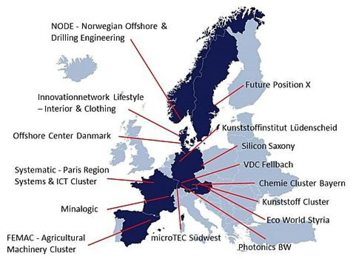Aktuell mit GOLD bewertete Netzwerke in Europa (Stand Mai 2013)