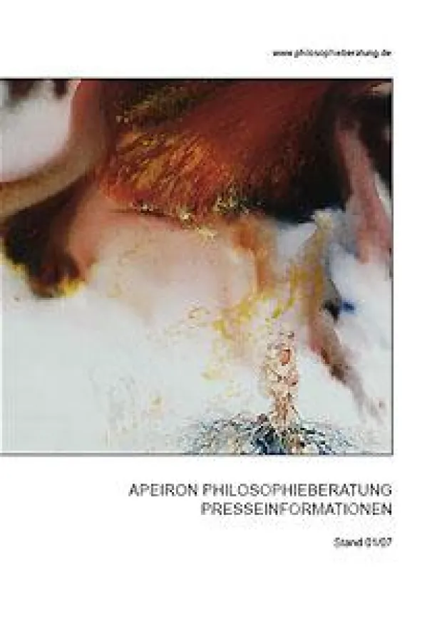Pressemappe Apeiron Philosophieberatung Stand 01/07