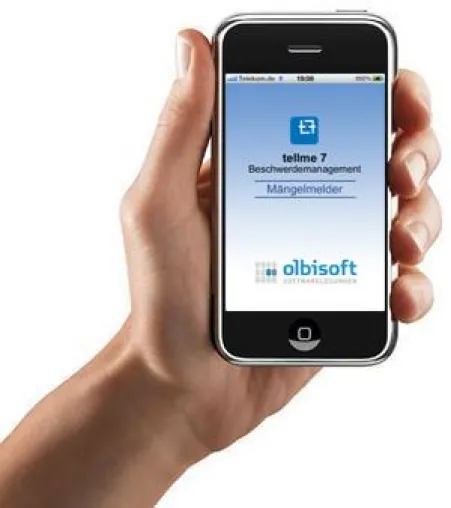 Bild: iPhone-App für Mängelmeldungen veröffentlicht