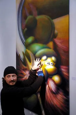 "Schnuffigkeiten" von Gabriel Bur - Malerei in Acryl - verlängert bis 22. 11.07 - OFFline Galerie Bild: "Schnuffigkeiten" von Gabriel Bur - Malerei in Acryl - verlängert bis 22. 11.07 - OFFline Galerie