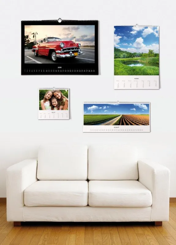Auf www.posterXXL.de gibt es Foto-Kalender in vielen verschiedenen Formaten (Quelle: posterXXL).