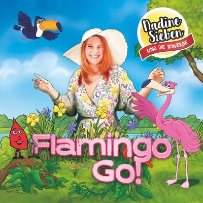 Bild: Sängerin Nadine Sieben präsentiert mit "Flamingo Go!" den Sommer-Song für die ganze Familie