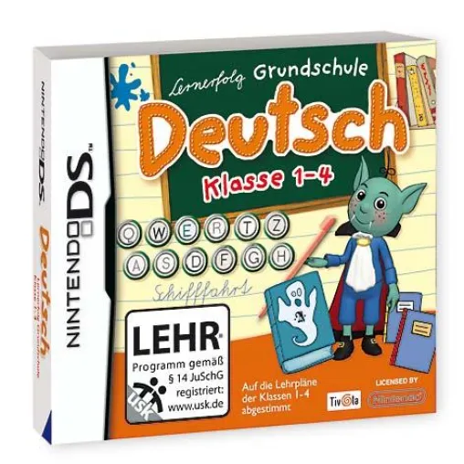 Tivolas "Lernerfolg Grundschule Deutsch" für Nintendo DS auf Anhieb in den Top 20 Bild: Tivolas "Lernerfolg Grundschule Deutsch" für Nintendo DS auf Anhieb in den Top 20