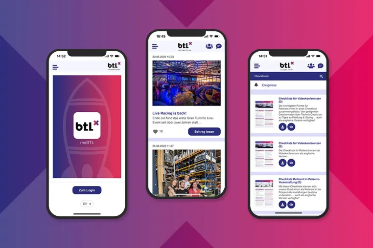 BTL Group launcht eigene Mitarbeiter-App „myBTL“ Bild: BTL Group launcht eigene Mitarbeiter-App „myBTL“