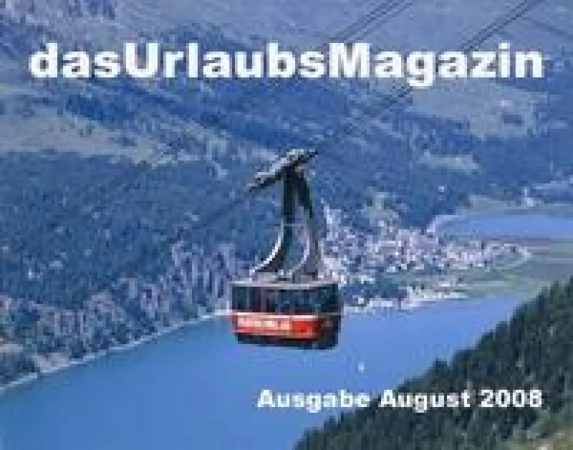 Titelbild des Urlaubsmagazin