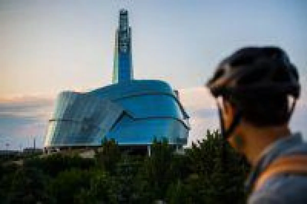 Canadian Museum of Human Rights in Winnipeg, Manitoba. Bildnachweis: Destination Canada