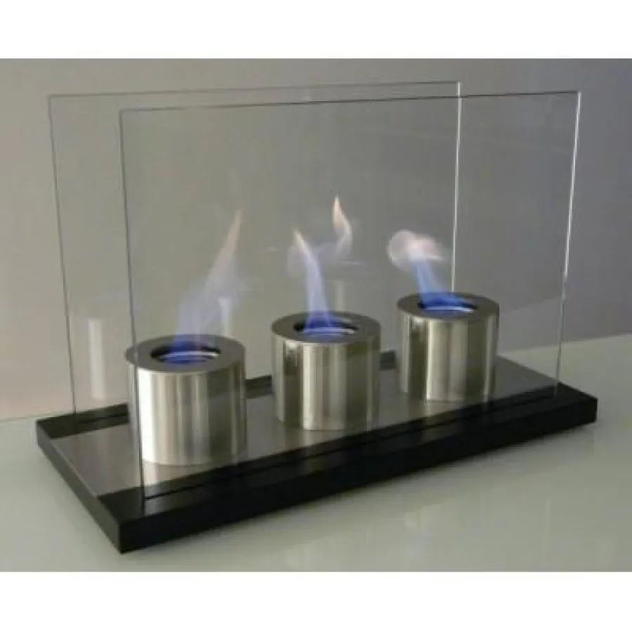 Tischfeuer novero III schwarz