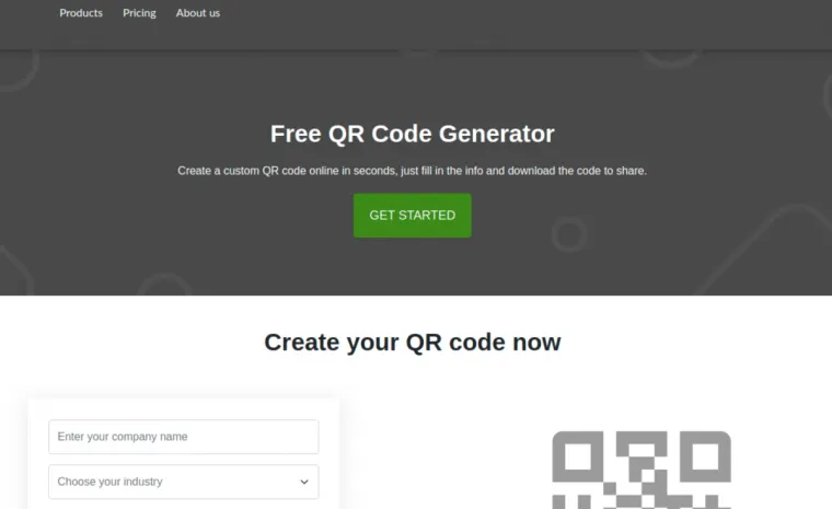 Bild: Der kostenlose QR-Code-Generator von Logaster ist kostenlos online verfügbar