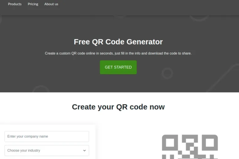 Bild: Der kostenlose QR-Code-Generator von Logaster ist kostenlos online verfügbar