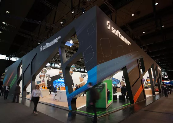 Bild: “Stand out in the Digital World” - Software AG auf der CeBIT 2015