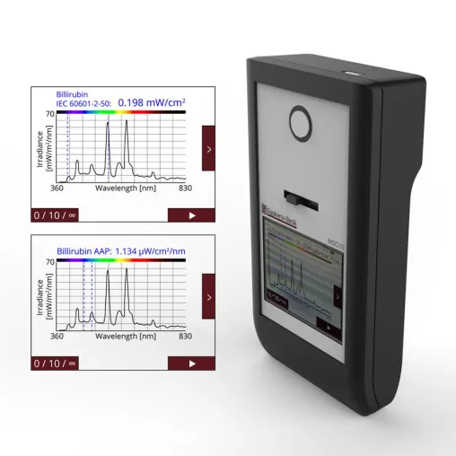 Gigahertz-Optik Produktupdate - MSC15 ab jetzt mit Bilirubin Messfunktion Bild: Gigahertz-Optik Produktupdate - MSC15 ab jetzt mit Bilirubin Messfunktion