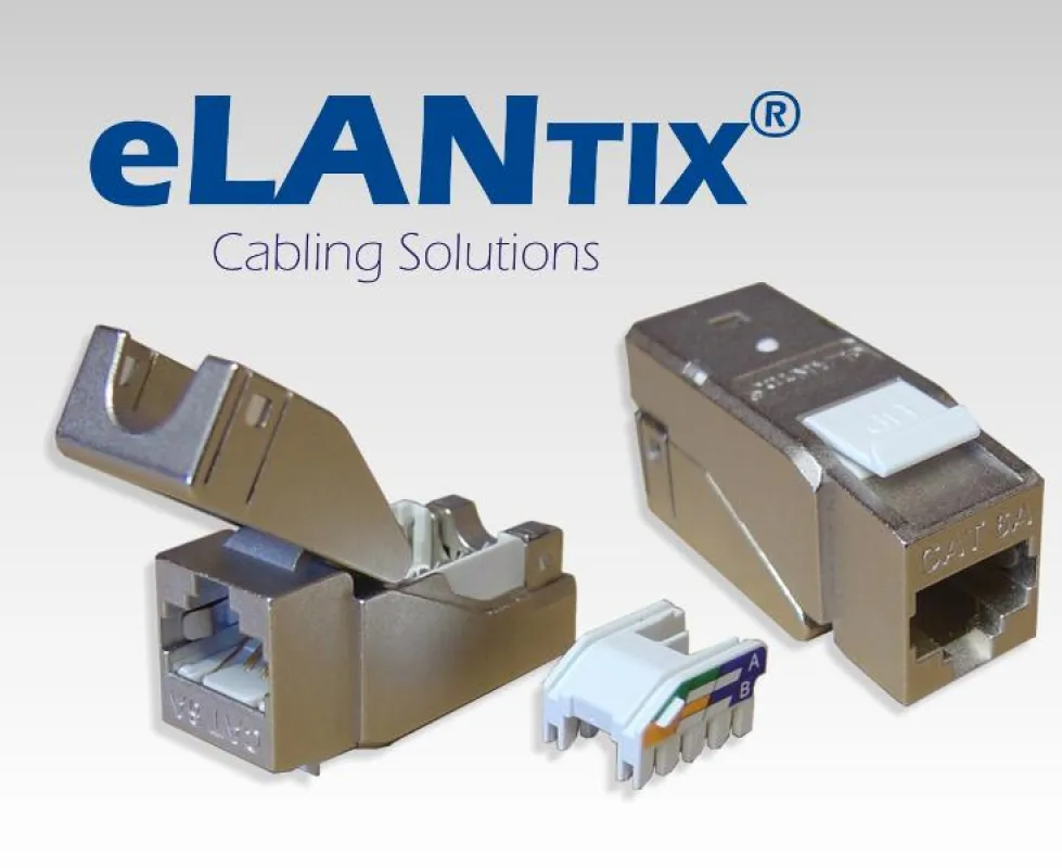 eLANTIX RJ45 10G Modul Cat.6A