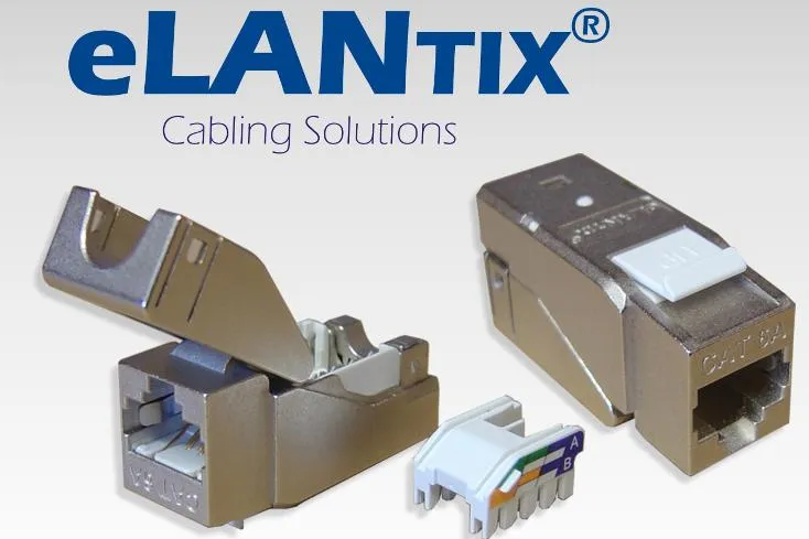 Bild: Cat.6A Zertifizierung für eLANTIX® RJ45 10G Modul