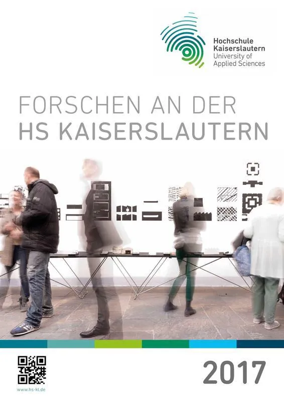 Titelblatt des Forschungsbereichts 2017 der Hochschule Kaiserslautern (HSKL)