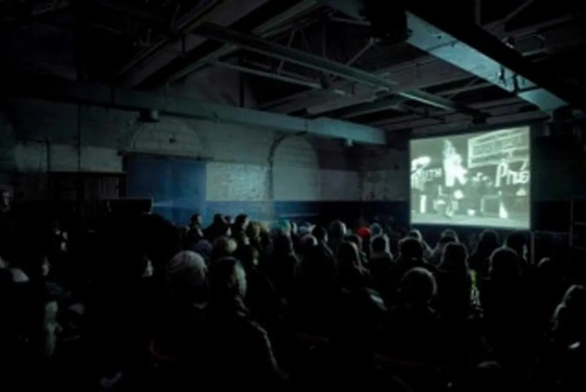 Screening view in Autoitalia, 2010, courtesy of Auto Italia South East ©Theo Cook