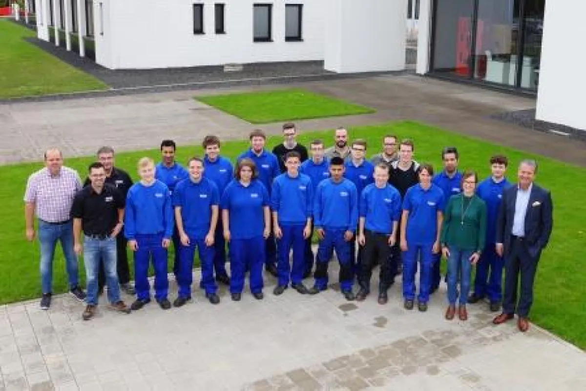 Die neuen Auszubildenden bei NATUS