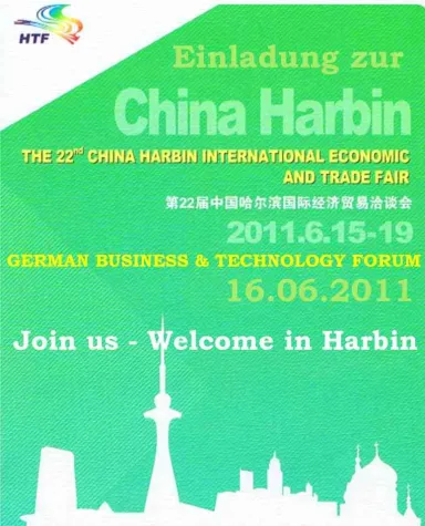 Nordostasien-Focus „Green Industries“: Harbin Fair wird Zentrum den internationalen Dialogs Bild: Nordostasien-Focus „Green Industries“: Harbin Fair wird Zentrum den internationalen Dialogs