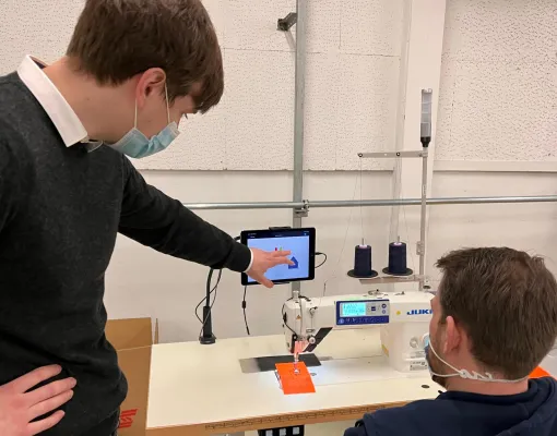 Bild: Forschungsprojekt SewGuide entwickelt intelligentes Assistenzsystem fürs Handwerk  