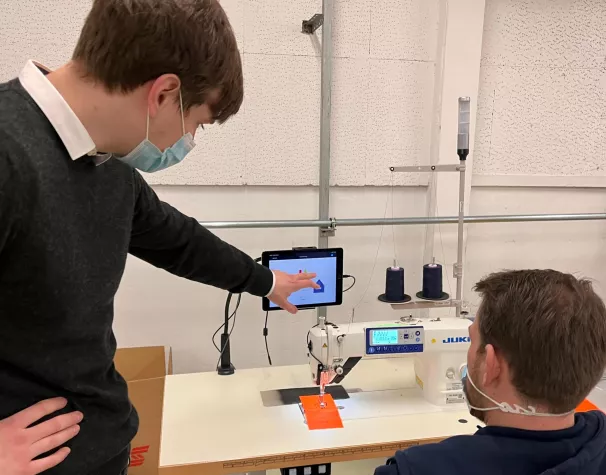 Bild: Forschungsprojekt SewGuide entwickelt intelligentes Assistenzsystem fürs Handwerk  