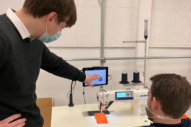 Bild: Forschungsprojekt SewGuide entwickelt intelligentes Assistenzsystem fürs Handwerk  