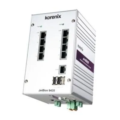 Bild: JetBox 9435-w - Embedded 8-Port VPN Router Computer mit erweitertem Temperaturbereich