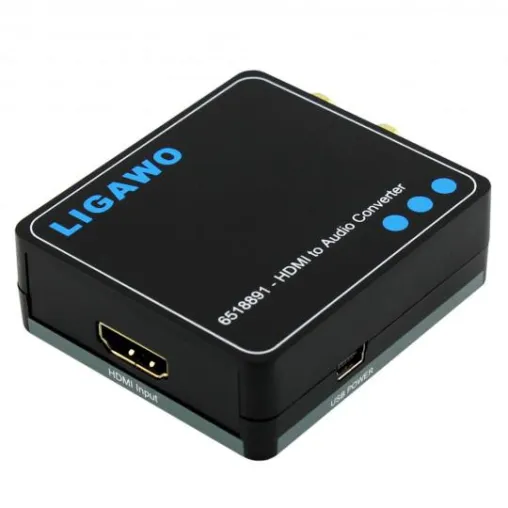 Bild: Ligawo präsentiert einen neuen HDMI zu Analog Audiokonverter