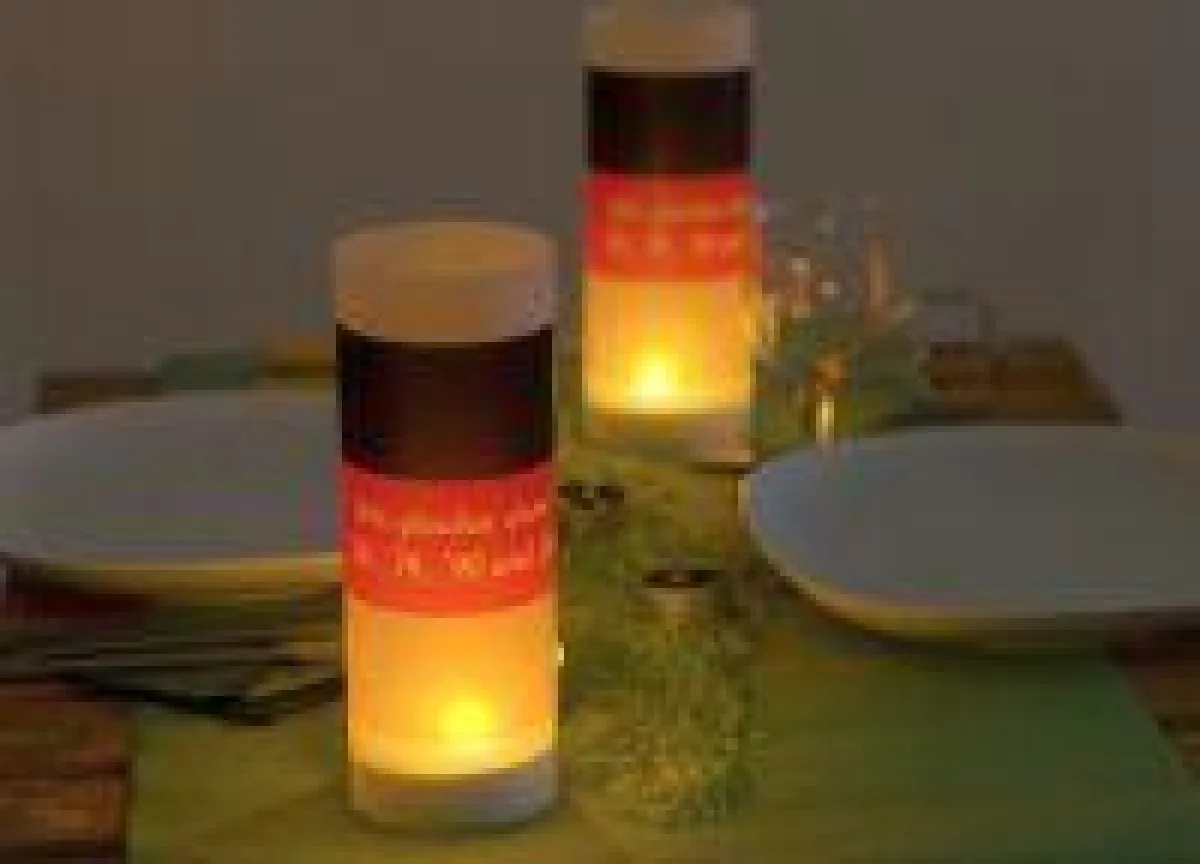 Windlichter als Fußball Fanartikel zur WM2010