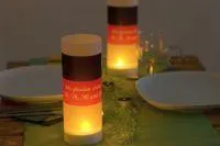 Windlichter als Fußball Fanartikel zur WM2010 Bild: Windlichter als Fußball Fanartikel zur WM2010