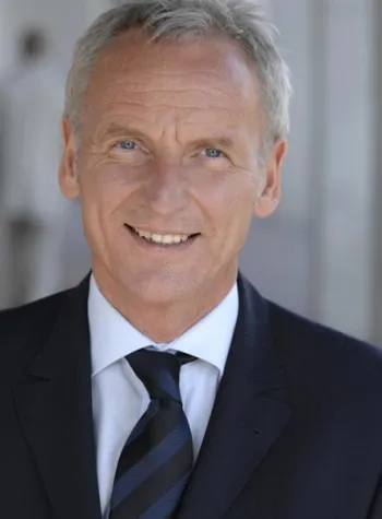 Bild: Michael Vagedes als Gastdozent an der Universität Hamburg