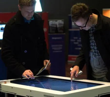 Bild: data-touch das erste Mal auf der CeBIT vertreten