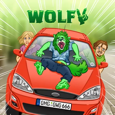 Bild: Hörspiel-Premiere: Wolfy kommt auf einen Roadtrip vorbei - BEI ANGUS!