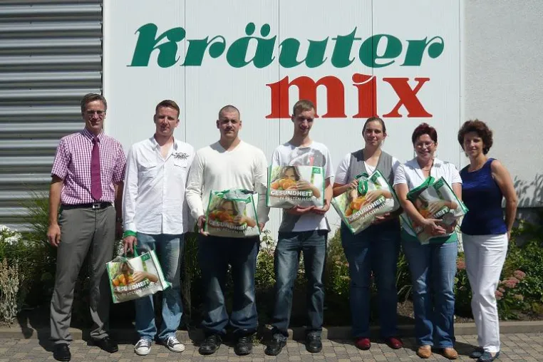 Gewinner beim Kräuter Mix Gesundheitstag mit der AOK Bild: Gewinner beim Kräuter Mix Gesundheitstag mit der AOK