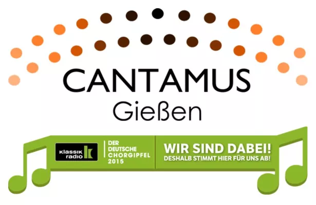 Cantamus Gießen möchte den Chorgipfel 2015 gewinnen: Wettbewerb um besten Chor Deutschlands von Klassik Radio Bild: Cantamus Gießen möchte den Chorgipfel 2015 gewinnen: Wettbewerb um besten Chor Deutschlands von Klassik Radio