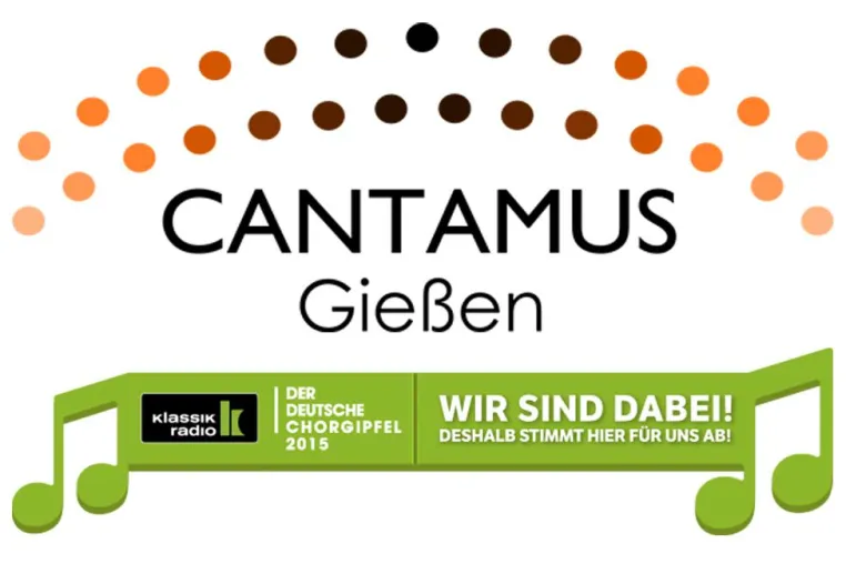 Bild: Cantamus Gießen möchte den Chorgipfel 2015 gewinnen: Wettbewerb um besten Chor Deutschlands von Klassik Radio