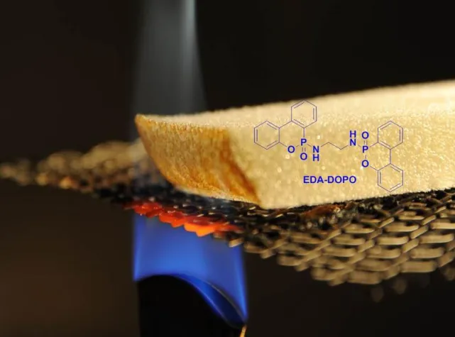 Bild: Neues, ungiftiges Flammschutzmittel vor Markteintritt