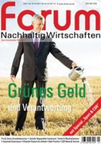 Bild: „Grünes Geld und Verantwortung“
