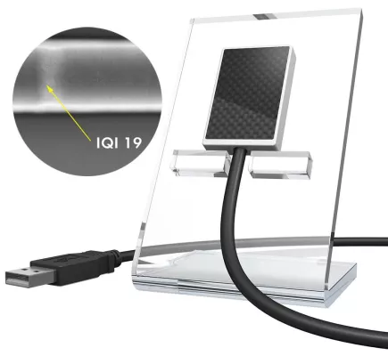 Bild: Ultra-hohe Auflösung für die Durchstrahlungsprüfung!