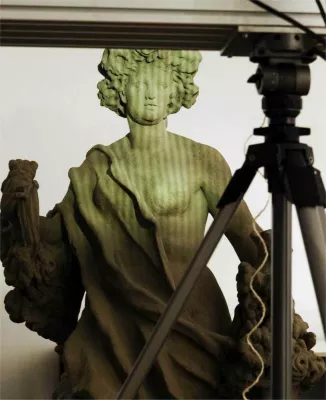 Bild: Präzisionsscan für den Erhalt renommierten Kulturgutes