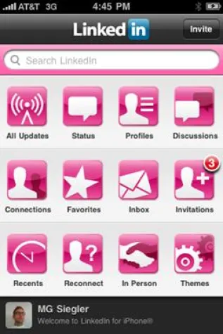 Bild: LinkedIn bringt neue iPhone Applikation auf den Markt