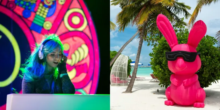 Bild: Egg-Citing Easter:  Ein Sprung ins Kandima Maldives verspricht  das ‚koolste‘ Familien Ostern aller Zeiten