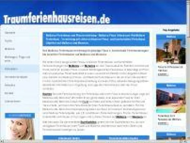 Bild: Ferienhäuser sucht man im Internet sicher und bequem daheim
