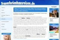 Bild: Ferienhäuser sucht man im Internet sicher und bequem daheim