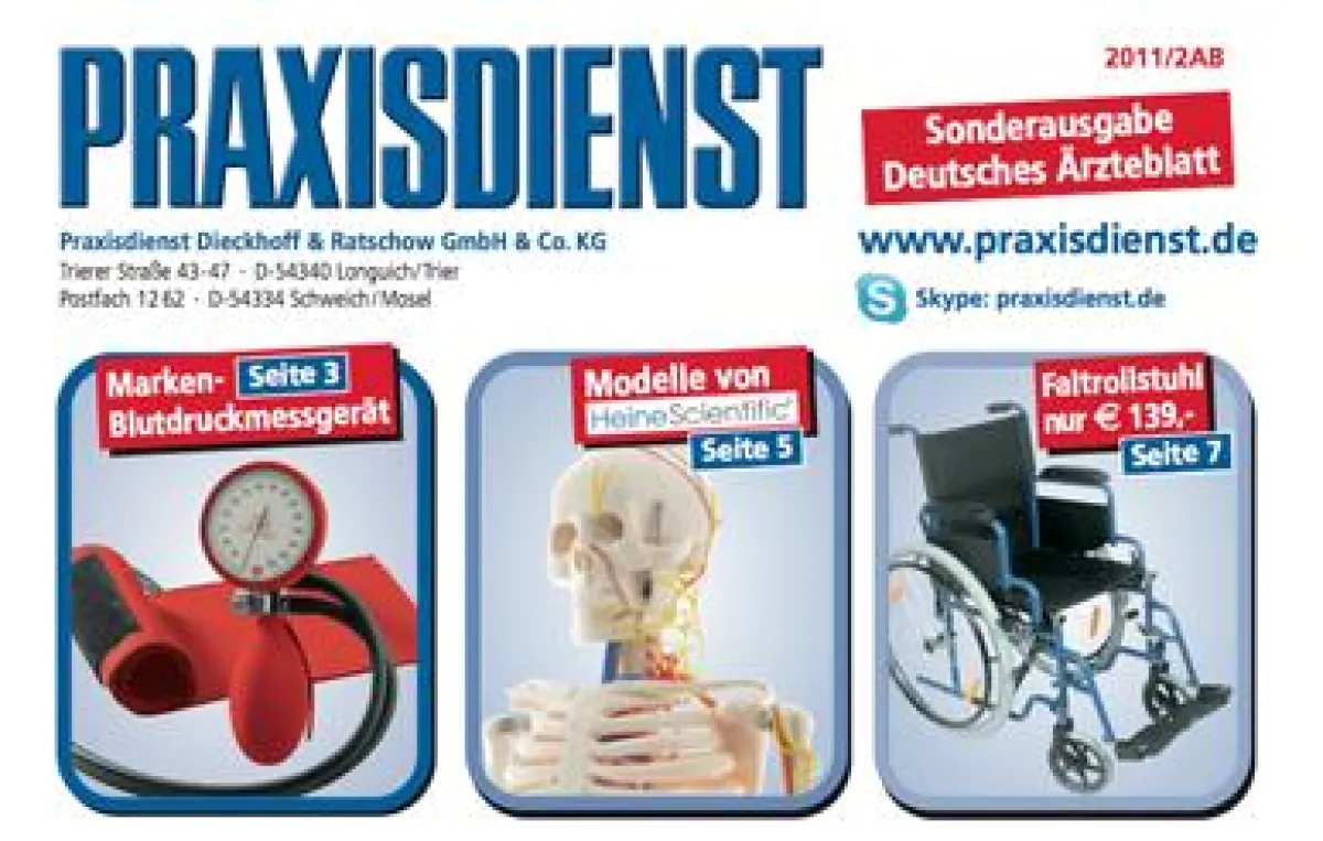 Praxisdienst-Sonderbeilage im Deutschen Ärzteblatt