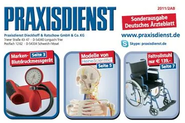 Praxisdienst-Sonderbeilage erfreut sich positiver Resonanz Bild: Praxisdienst-Sonderbeilage erfreut sich positiver Resonanz