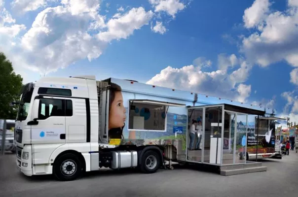 Bild: Voller Erfolg für den Präventions-Truck der Stiftung AtemWeg