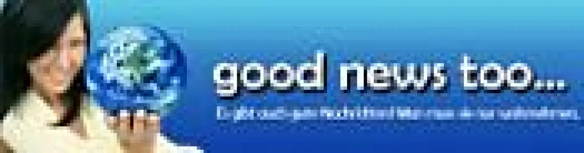 www.goodnewstoo.de  - das neue Portal der Guten Nachrichten