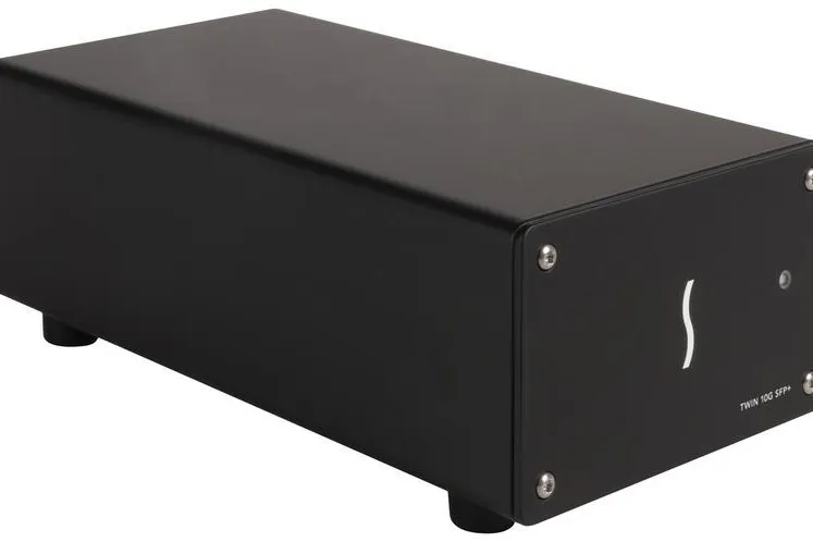 Bild: Sonnet stellt dualen SFP+ 10 Gigabit Ethernet Thunderbolt 2-Adapter vor