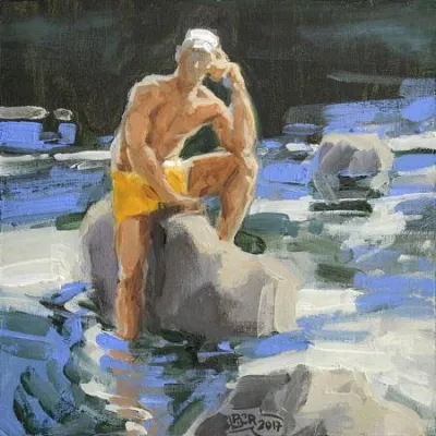 Bild: Robert C. Rore: Reflektionen in der Kunstbehandlung