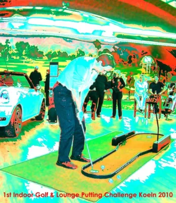 Bild: dublisGolf 03/10: - 1st Indoor Golf & Lounge Putting Challenge Koeln 2010 - And the winner is...